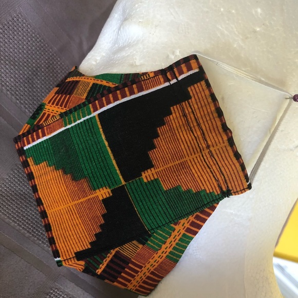 Ankara print face mask - Picture 3 of 10